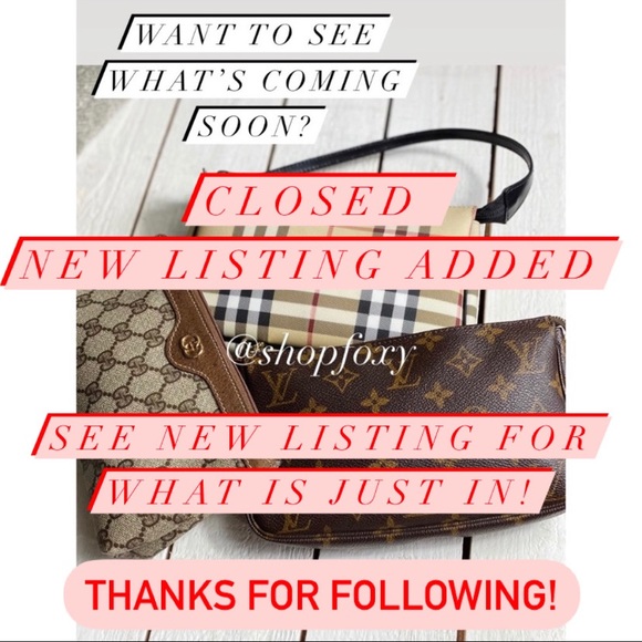 shopfoxy Handbags - CLOSED ‼️ SEE NEW LISTING IN CLOSET!